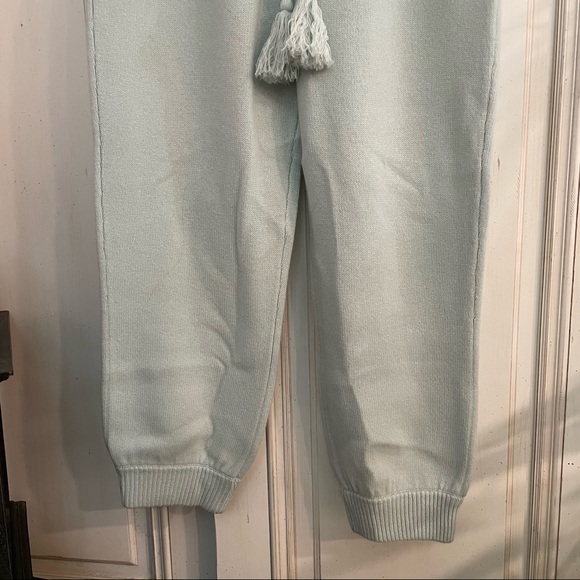 RELISTED! LoveShackFancy L Cashmere Wool Blend Tristan Drawstring Tassel Pants - Picture 7 of 17